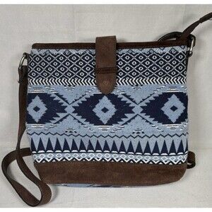 ARIAT Madison Shoulder Bag Concealed Carry Blue Southwest Crossbody